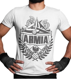 Koszulka termoaktywna- ARMIA (SZARY)